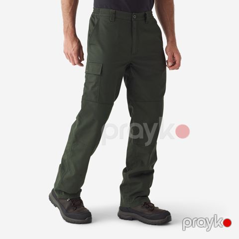 Kişilər üçün karqo şalvar Decathlon 8807732, haki, pambıq/poliester, ölçü 3XL — Bakı