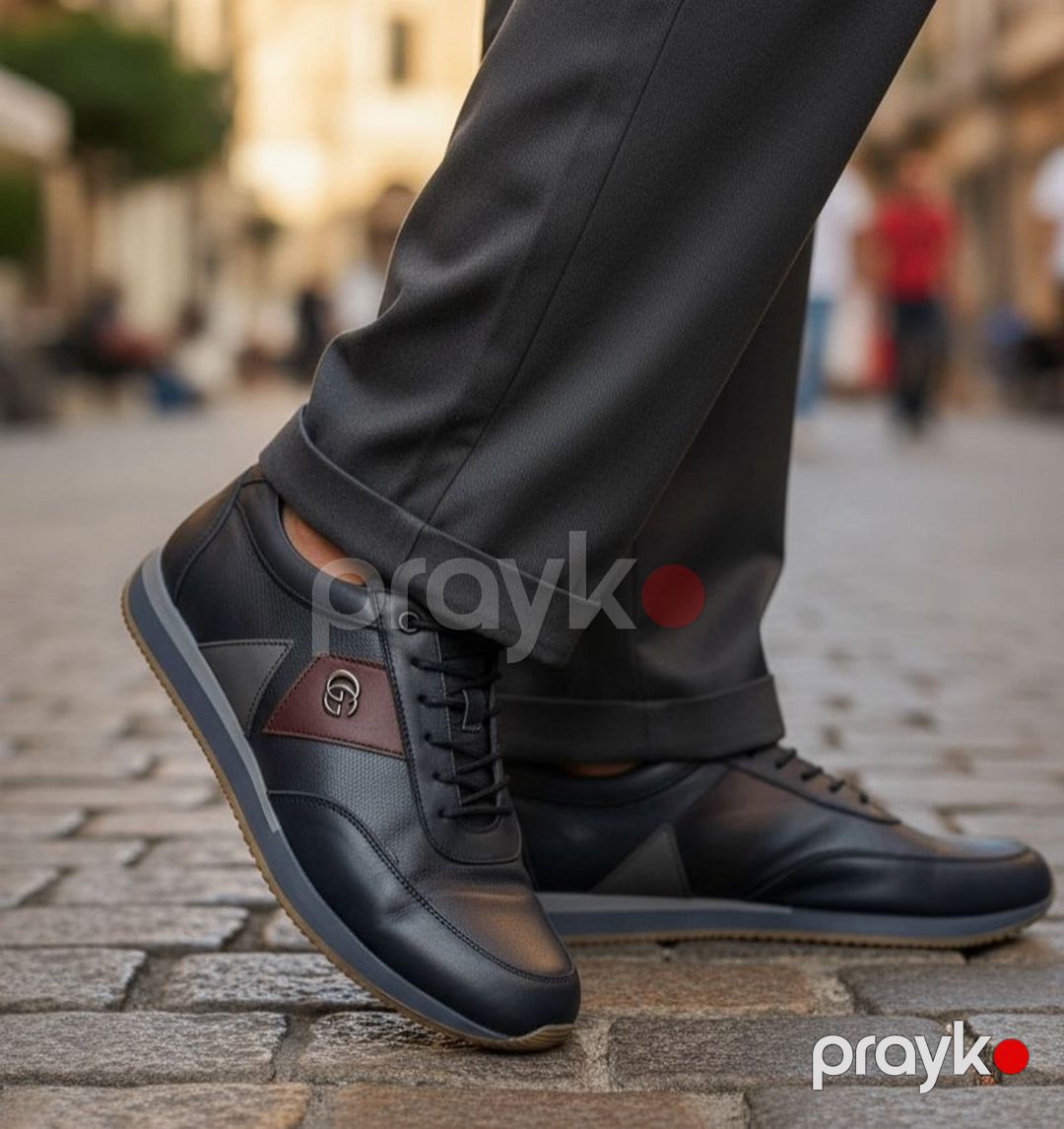 Kişilər üçün krosovkalar ML_2565, göy, təbii dəri, ölçü 44 — Mallar, Bakı (2)