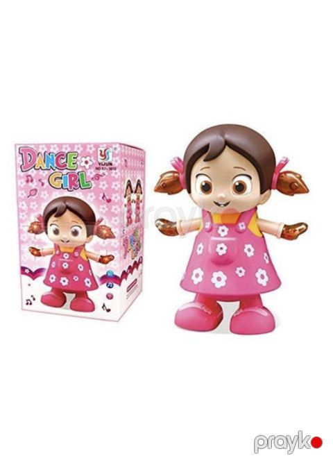 İnteraktiv oyuncaq Dance Girl, plastik, çəhrayı, 3+ yaş — Bakı