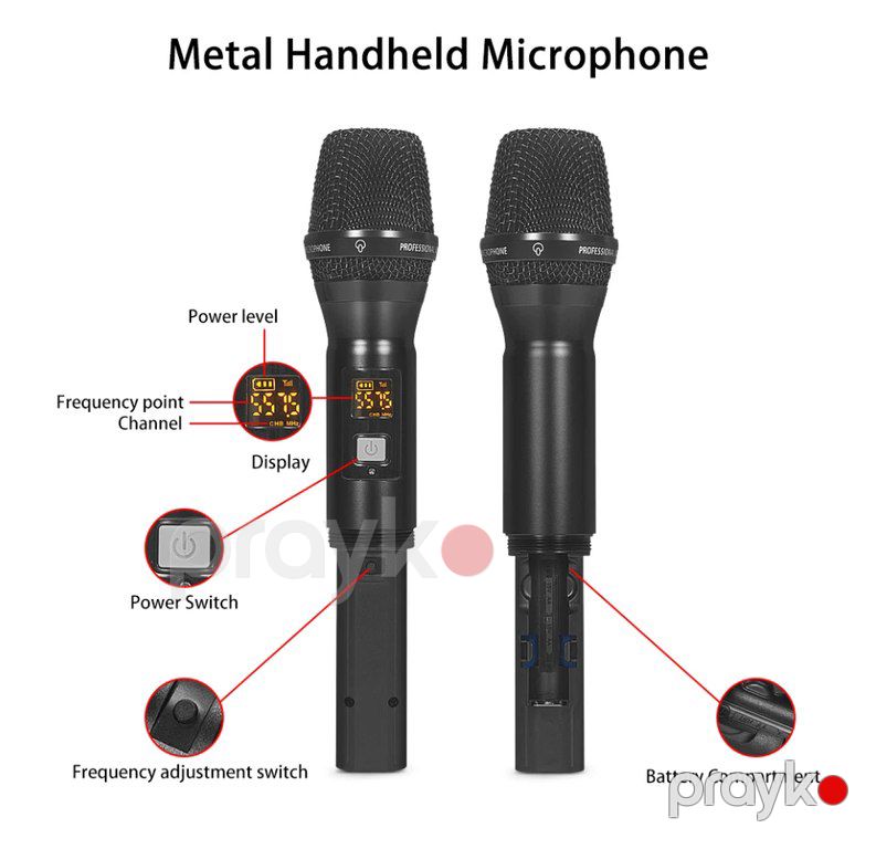 Wireless mikrofon "Karaoke, Konfrans" — Səs texnikası, Bakı (2)
