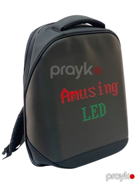 Uşaq bel çantası M5420, proqramlaşdırıla bilən LED, qara — Bakı