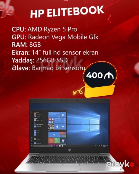 Noutbuk HP EliteBook — Bakı
