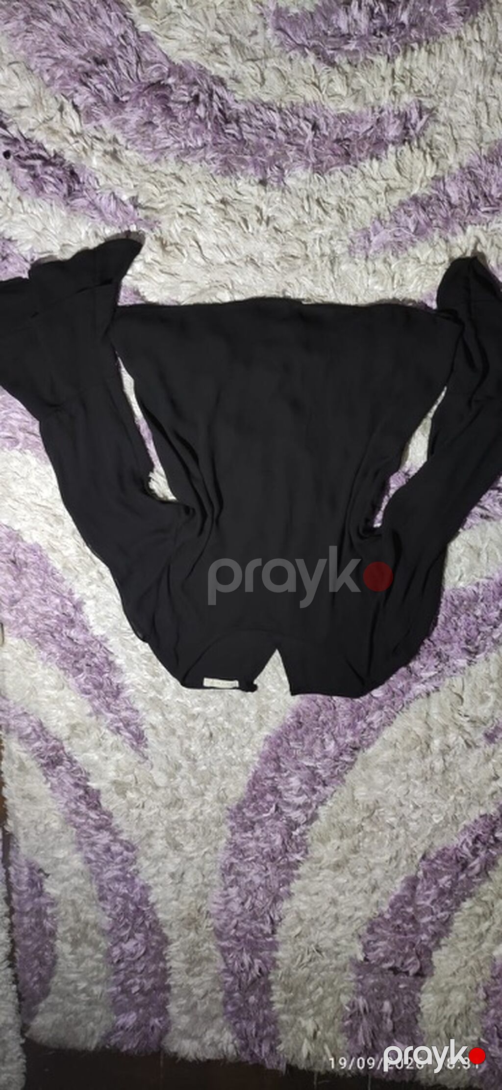 Qadın geyimləri paketi 1) Qara fon üzərində qırmızı floral printli — Axşam paltarları, Bakı (7)