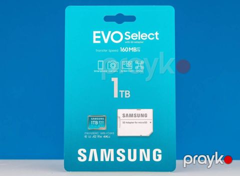 Samsung EVO Select microSDXC 1TB + SD adapter - Yaddaş tutumu: 1 TB — Xırdalan