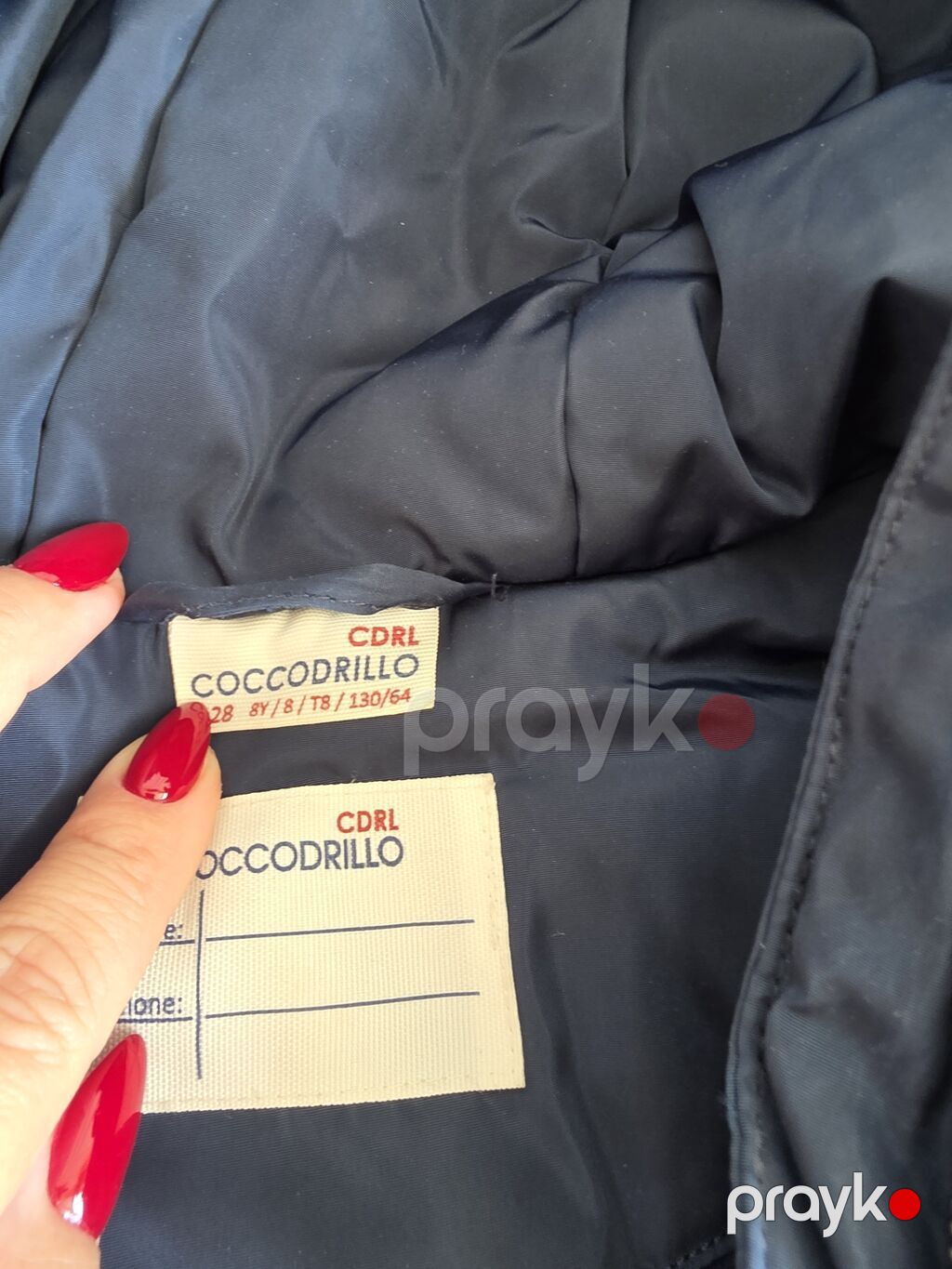 Coccodrillo uşaq parkası - Ölçü: 128 (etiketdə 8Y/8T, 130/64 qeyd — Uşaq geyimi, Bakı (2)