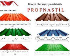 Profnastil, Çerepitsa, Metal dam örtükləri — Bakı