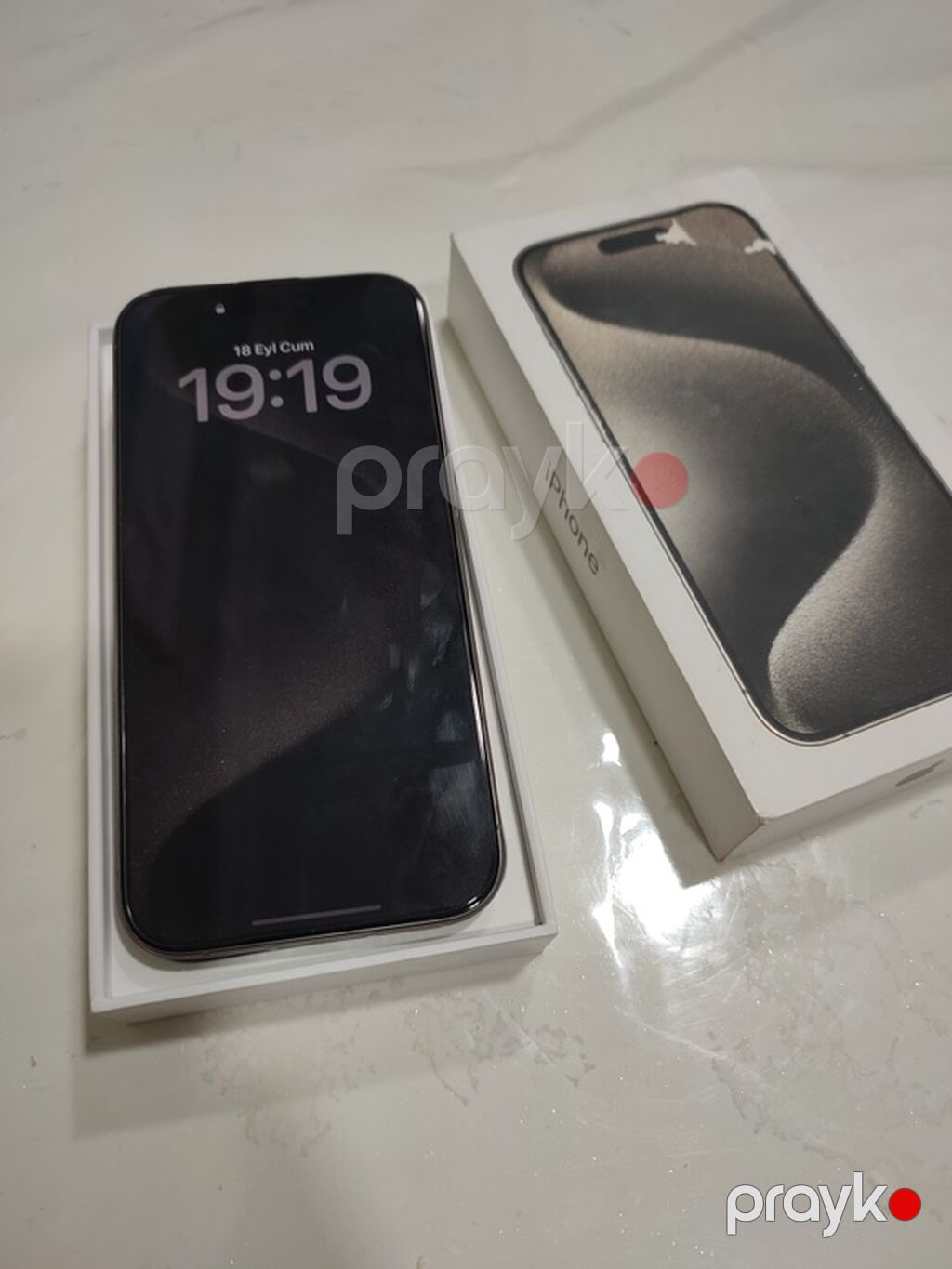 IPhone 15 Pro, 256 GB, Natural Titanium, Zəmanət, Barmaq izi, Simsiz şarj — Apple iPhone, Saray (2)