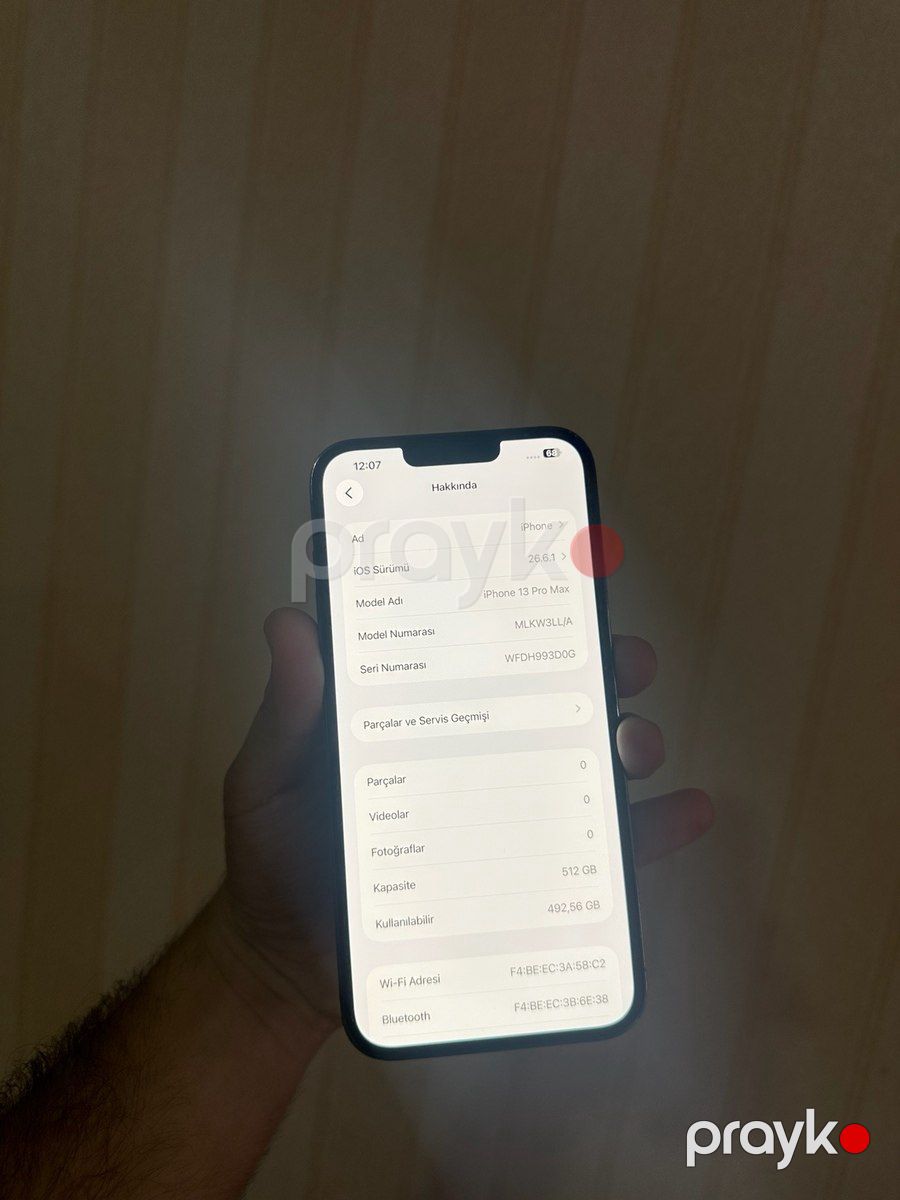 Apple iPhone 13 Pro Max Graphite 512GB/6GB — Smartfonlar, Bakı (2)
