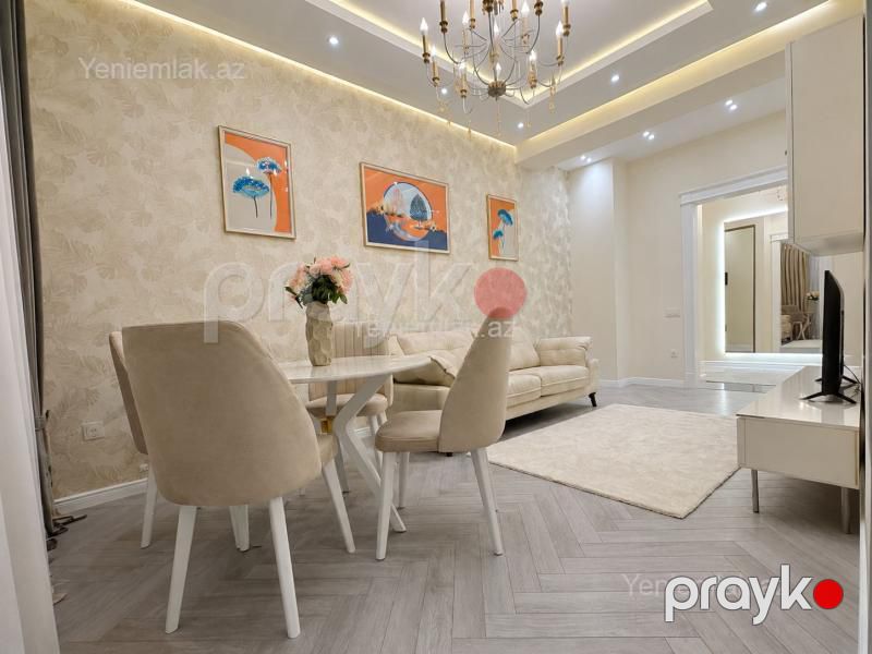 Satılır 3 otaqlı Bina evi menzil (Yeni tikili), 99 m², Nərimanov rayonu — Mənzil, Bakı (3)