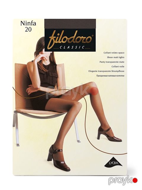 Kolqotqa Filodoro Classic Ninfa, 20den, ölçü 4(L), Platino, tünd boz — Bakı