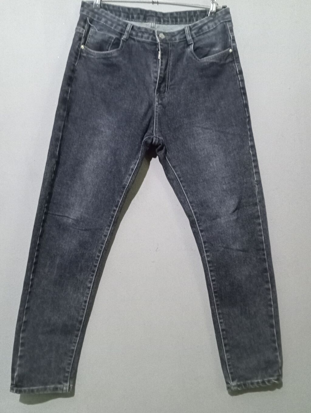 Kişi cins şalvarları - Model: Klassik və “destroyed” (cırıq detalı) — Jins, Bakı (5)