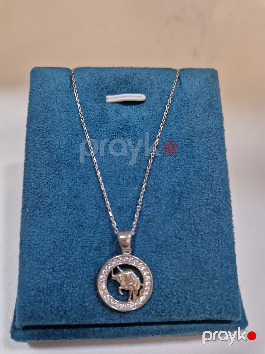 Boyunbağı Buğa, gümüş 925 əyar — Mallar, Bakı (3)