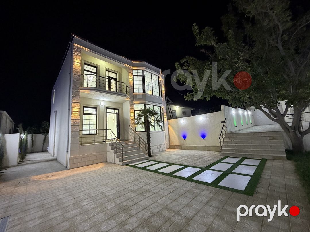 Satılır 5 otaqlı həyət evi/bağ evi 200 m² — Ev, villa, Bakı (6)