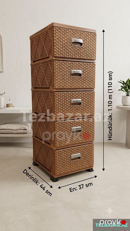 Dolab / Kamod 5 mertebe — Saxlama mobilyası, Bakı (2)
