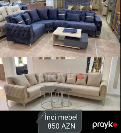 Yeni, Künc divan, Qonaq otağı üçün, Açılan, Azərbaycan — Bakı