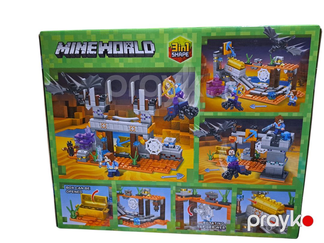 Konstruktor Mine World HY2710, 454 hissə, 8 yaşdan — Mallar, Bakı (2)
