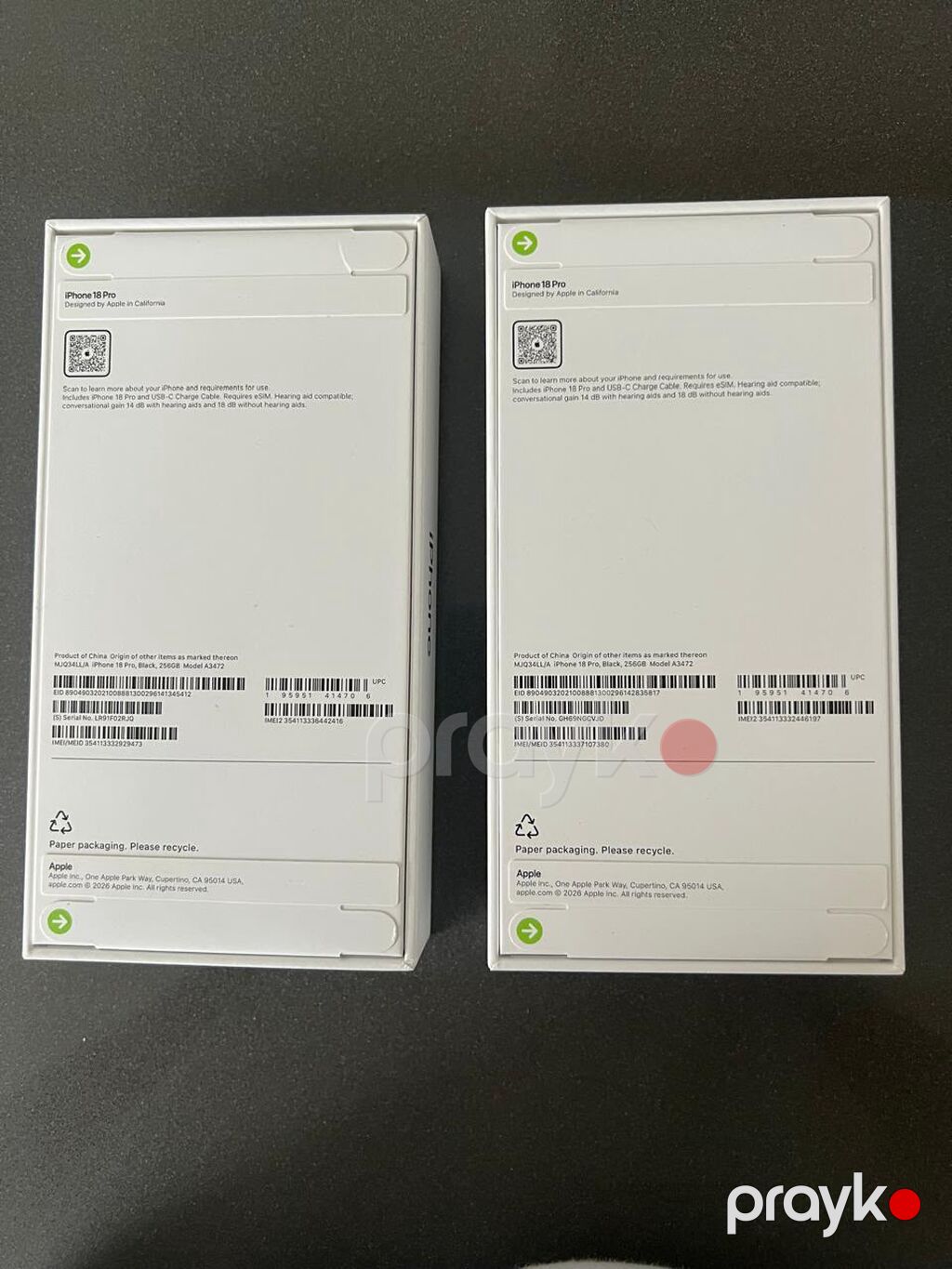 IPhone 18 Pro, 256 GB, Qara, Simsiz şarj — Apple iPhone, Bakı (2)