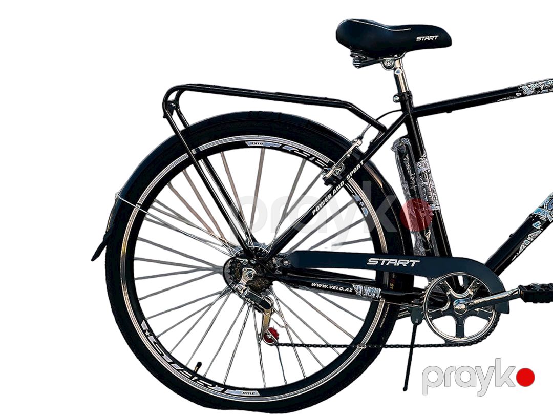 Şəhər velosipedi Start City Bike 28 Qara — Velosipedlər, Bakı (3)