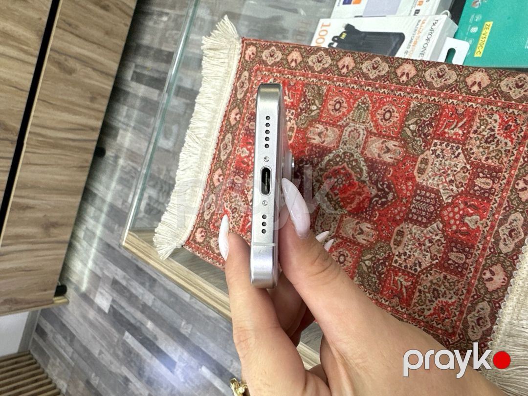 Apple iPhone 15 Pro White Titanium 256GB/8GB — Smartfonlar, Bakı (5)