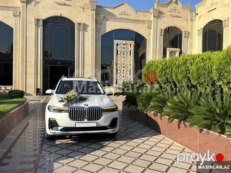 BMW X7, 2022 il — Minik avtomobili icarəsi, Bakı (9)