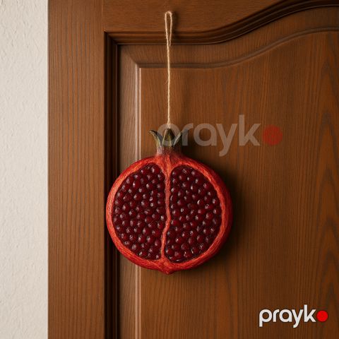 Divar bəzəyi, keramika, qırmızı — Bakı