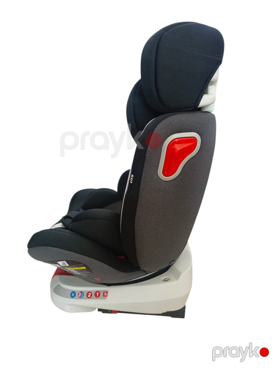 Avtomobil kreslosu Popypapa, 0+, avtomobil təhlükəsizlik kəmərləri, Isofix, qara — Mallar, Bakı (2)
