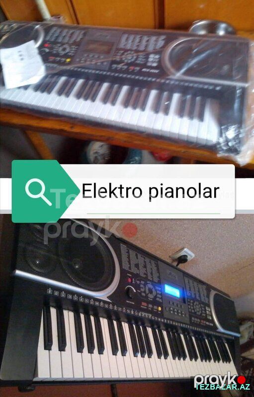 Sintezator elektro piano — Musiqiə alətləri, Bakı (7)