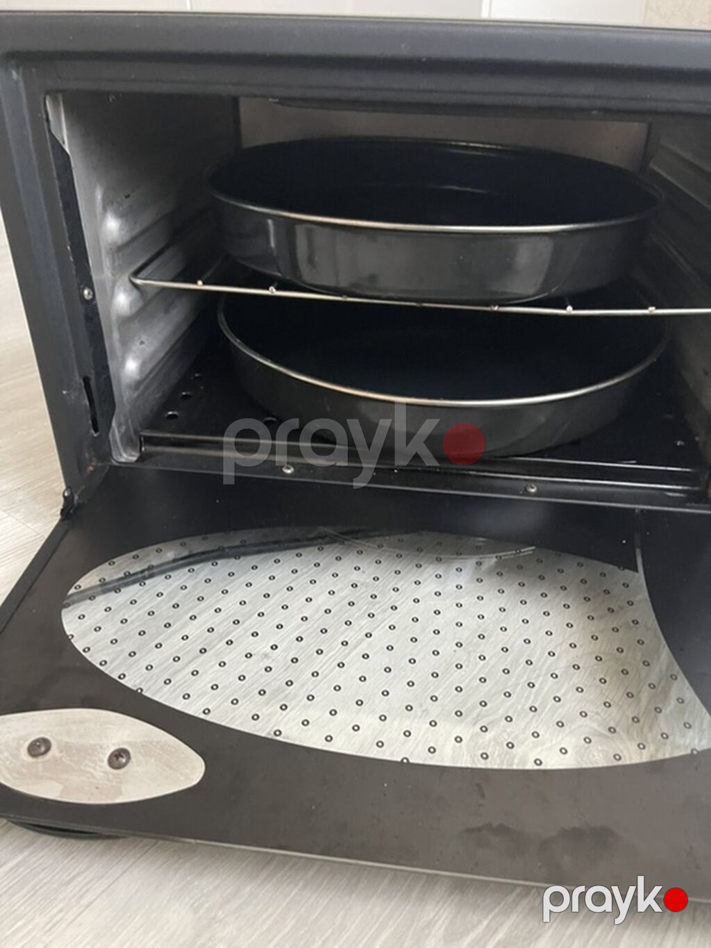 Kumtel elektrik mini soba - Rəng: qara, şüşə ön qapı - Mexaniki — Masaüstü plitələr, Masazır (3)