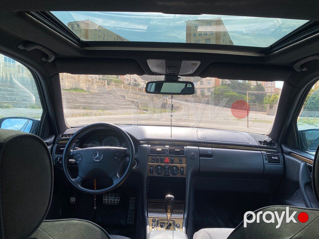 Mercedes E 280, 2.8 L, 2000 il, 333 317 km — Avtomobillər, Bakı (11)