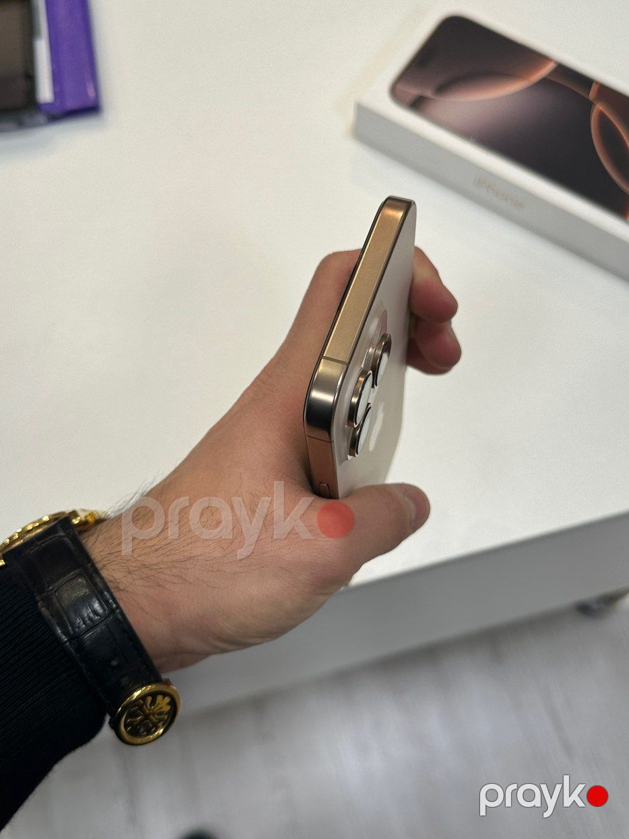 Apple iPhone 16 Pro Max Desert Titanium 256GB/8GB — Smartfonlar, Bakı (7)