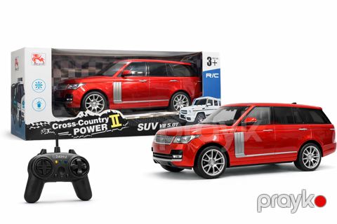 Radio ilə idarə olunan maşın Cross Country Power 1:16, qırmızı, 3+ yaş — Bakı