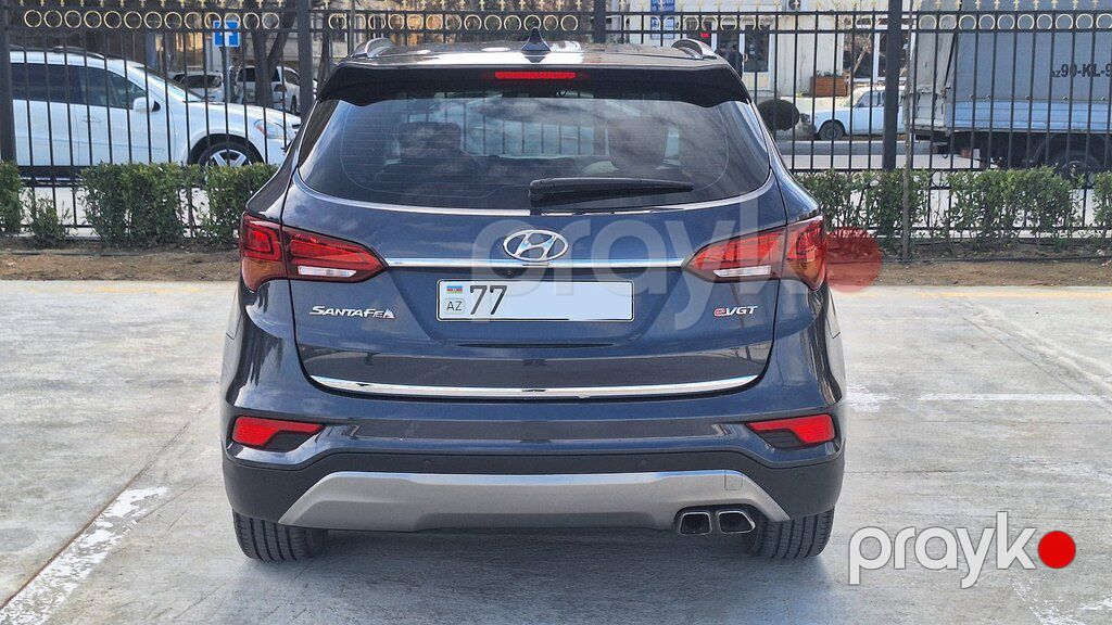 Hyundai Santa Fe, 2.0 L, 2016 il, 196 895 km — Avtomobillər, Bakı (8)