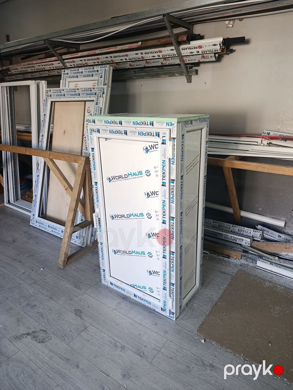 PVC qapılar – istehsal və quraşdırma - Material: PVC/profil — Pəncərələr, qapılar, balkonlar, Mehdiabad (4)