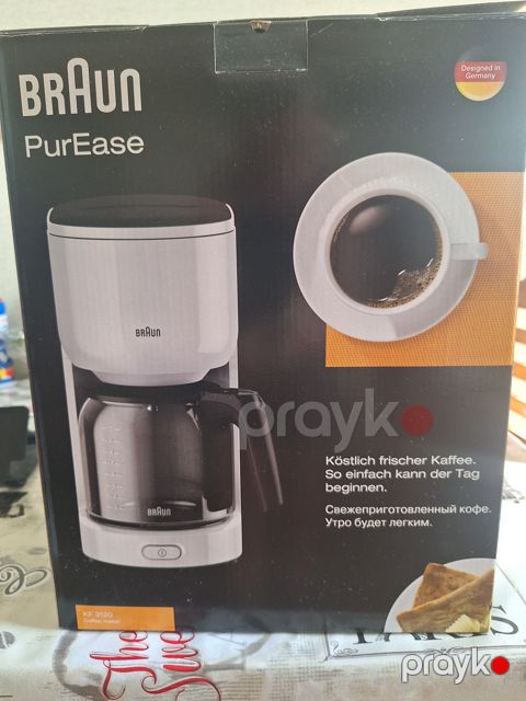 Braun PurEase KF 3120 qəhvə dəmləyəni — Xırdalan