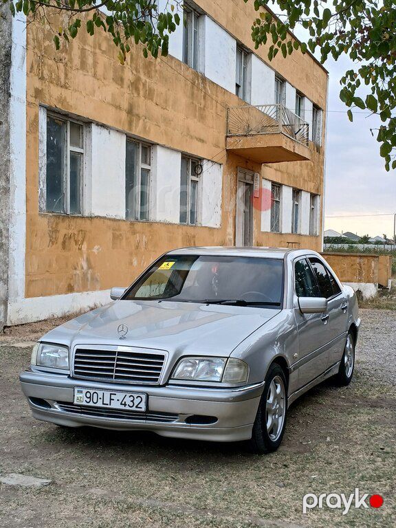 Mercedes C 180, 1.8 L, 1999 il, 350 006 km — Avtomobillər, Biləsuvar (6)