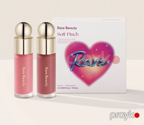 Ənlik dəsti Rare Beauty Soft Pinch Happy & Souvenir 2x7.5 ml — Bakı