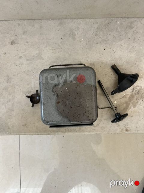 Metal korpuslu portativ benzinli/kerozinli kamp ocağı (sahə ocağı) — Masazır