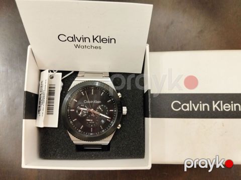 Yeni, Qol saatı, Calvin Klein, rəng - Gümüşü