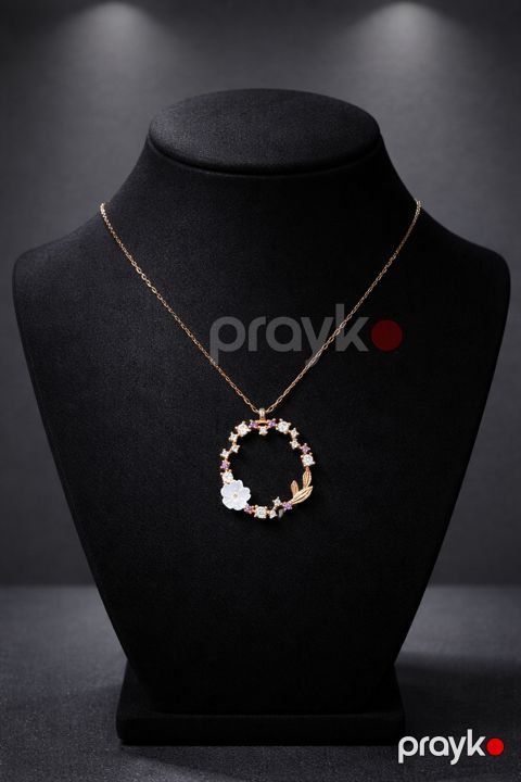 Boyunbağı qadınlar üçün ross16, gümüş 925 əyar — Bakı