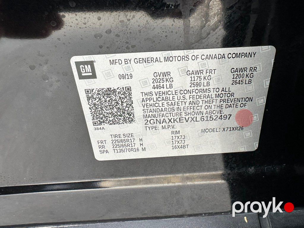 Chevrolet Equinox, 1.5 L, 2019 il, 116 000 km — Avtomobillər, Bakı (8)