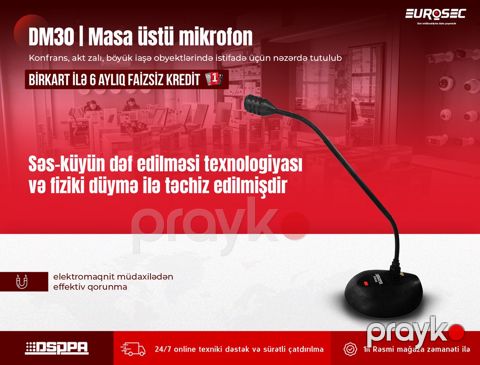 Masaüstü mikrofon "Dsppa DM30" — Bakı