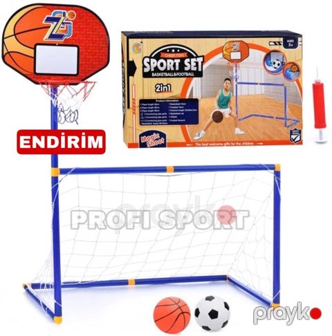 Futbol qapısı və basketbol səbəti dəsti — Bakı