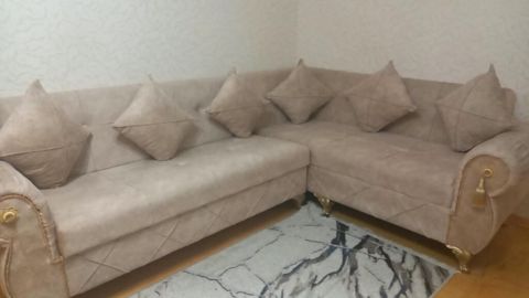 Künc divan 500₼ açılır baza var ölçüsü 2'10/2'70. Ünvan Sumqayıt(6706) — Min bir xirdavat dunyasi — Мебель