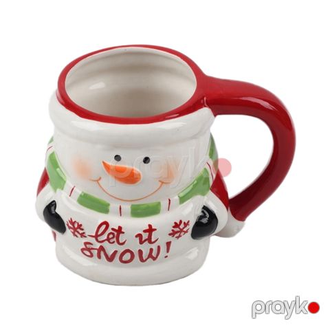 Krujka Let it snow, keramika, 350 ml — Bakı