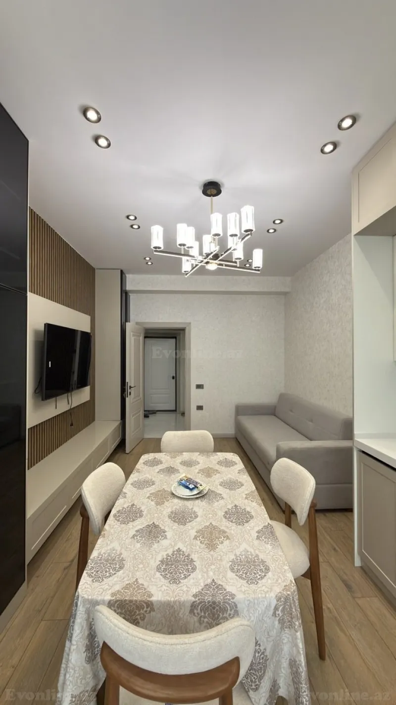 Kirayə verilir 2 otaqlı Mənzil Yeni tikili 60 m² Bakı, Nərimanov r., Bakmil m — Mənzil, Bakı (3)
