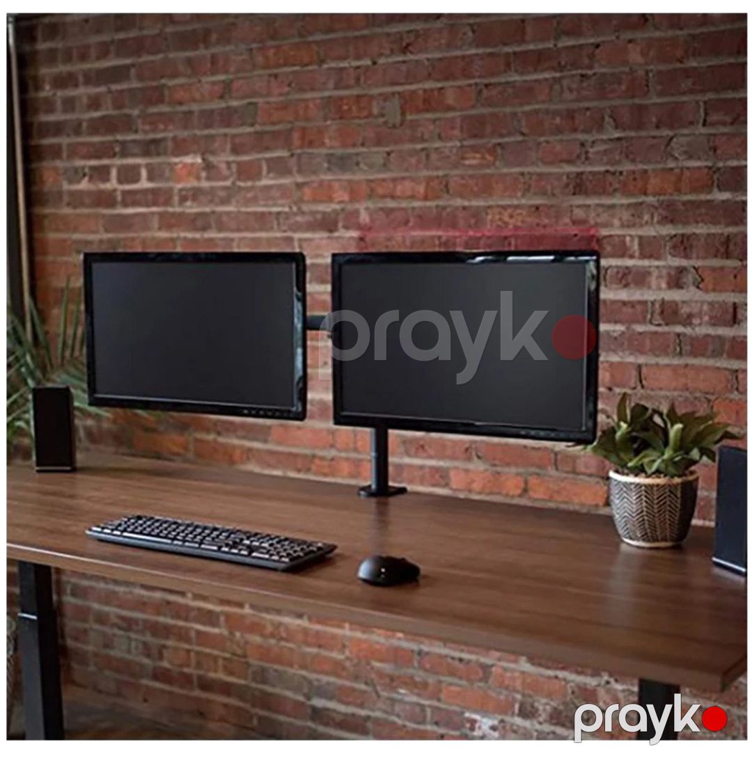 Kronşteyn "Dual 2x MS-02 Mechanical Monitor Arm" — TV və Video, Bakı (12)