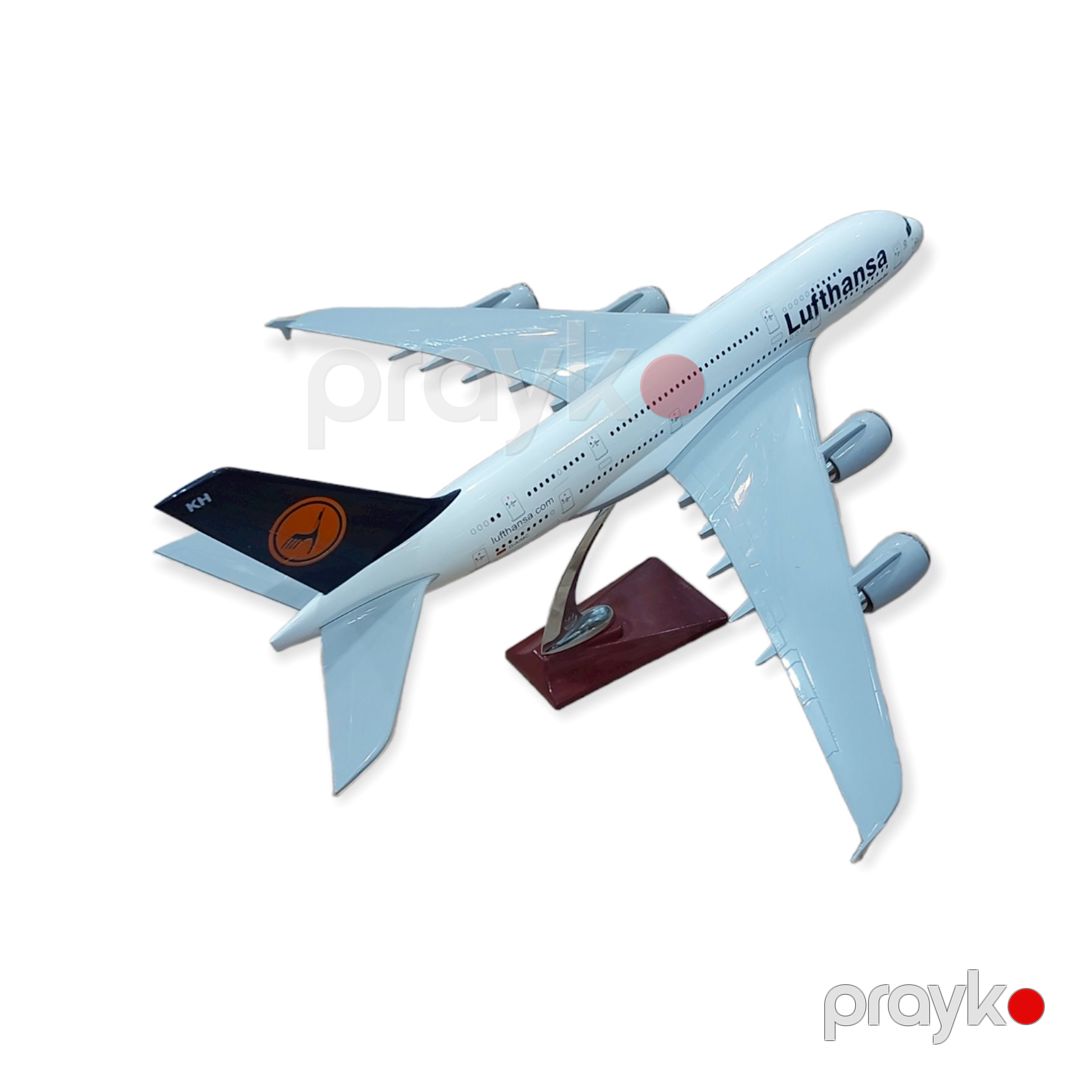 Dekorativ təyyarə modeli Lufthansa, ağ, 47x44x22 sm — Mallar, Bakı (2)