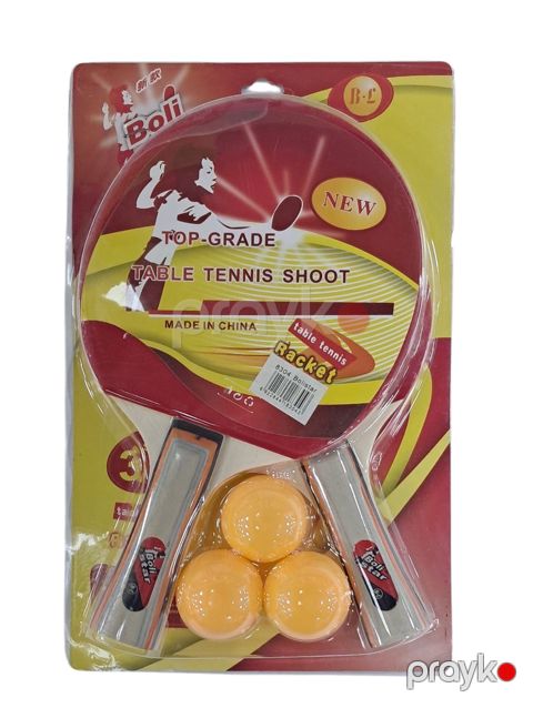 Stolüstü tennis raketkası Boli Star 8304B, 2 ədəd - WS0839 — Bakı