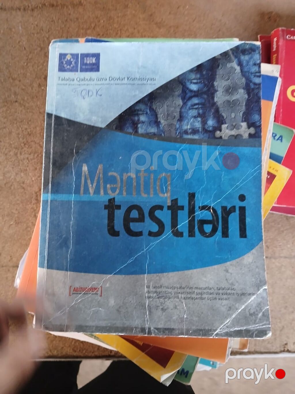 Məntiq üzrə hazırlıq üçün 3 kitablıq dəst 1) “Məntiq – Test Bankı” — Kitablar, Bakı (3)