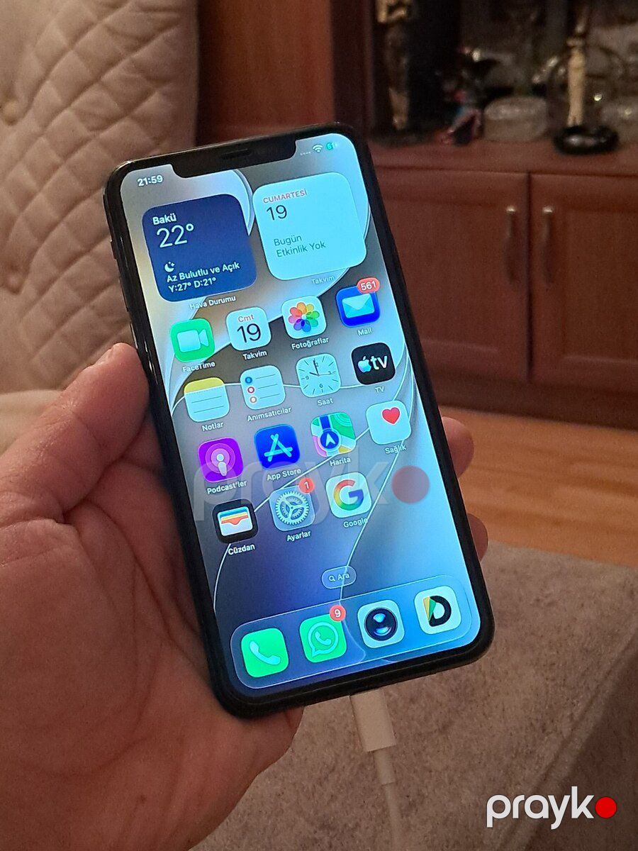 Apple iPhone 11 Pro Max Midnight Green 256GB/4GB — Smartfonlar, Bakı (5)